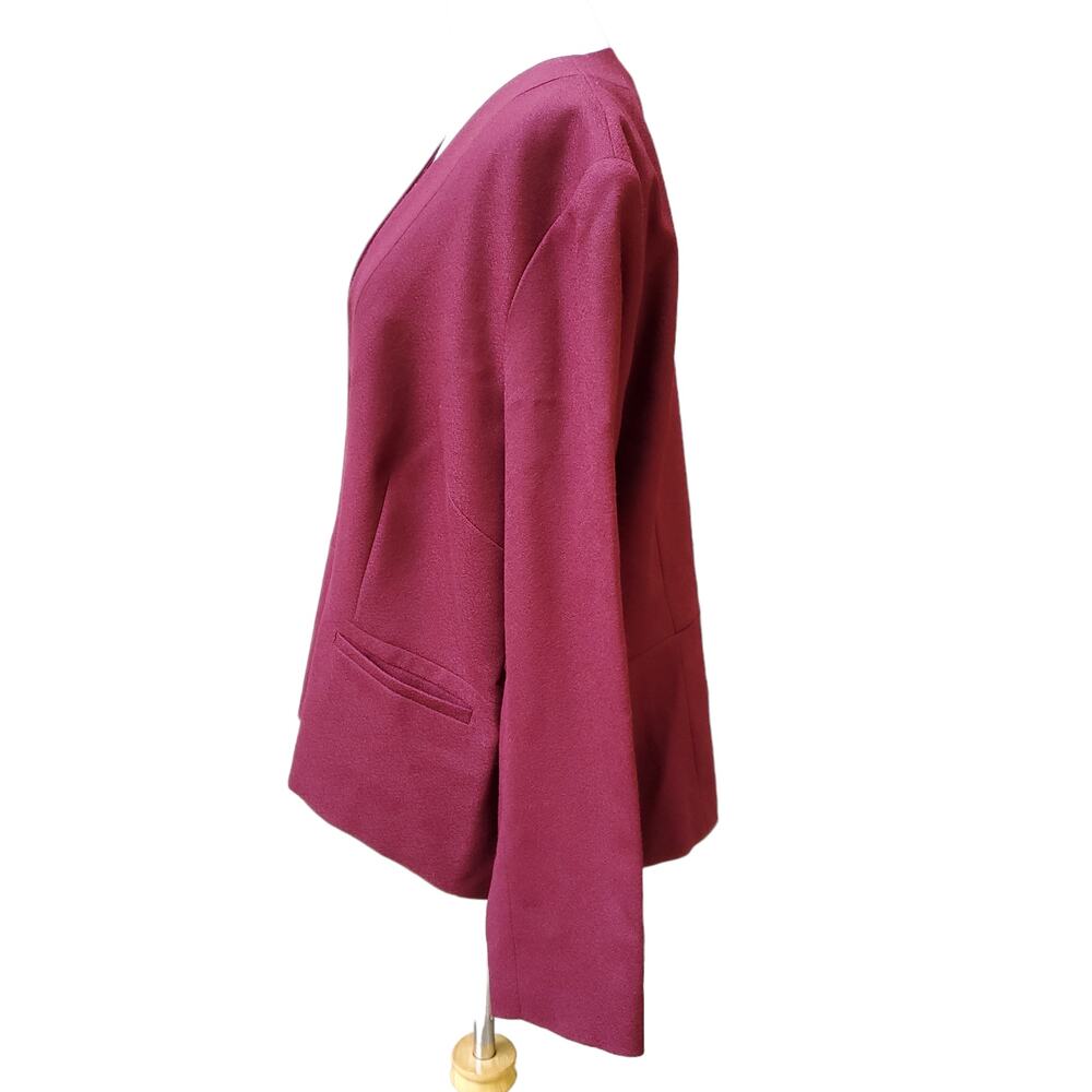 Pendleton Red Virgin Wool Blazer Jacket Women's S… - image 6